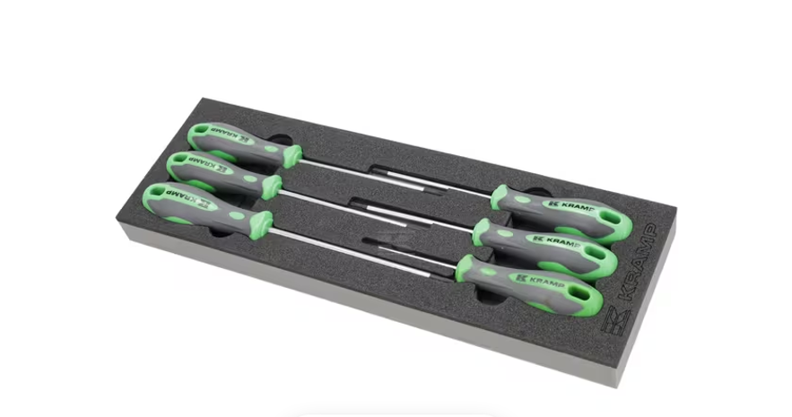 Torxmejselsats 6 delar Kramp