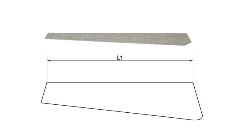 Reservknivar till ställbar handbrotsch, Storlek 6, Beck