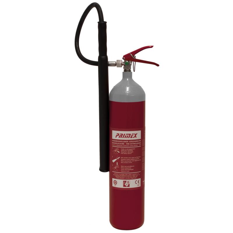Brandsläckare Kolsyre 5kg, Primex 89B