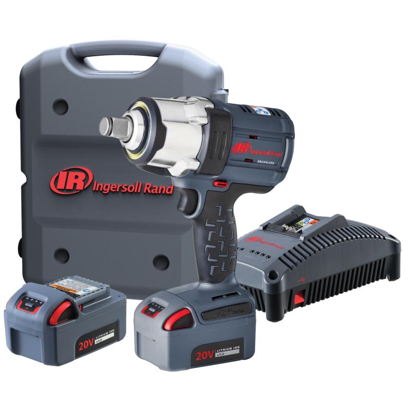 Batterimutterdragare W7172-K22, 1360 Nm, inkl. 2 st batterier + laddare