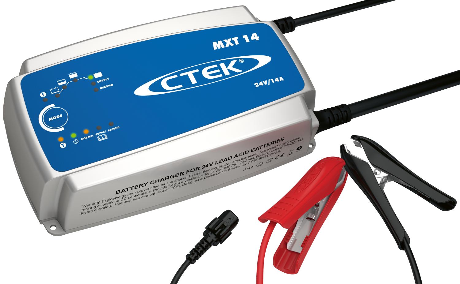 Batteriladdare Mxt 14, Ctek, 24 Volt