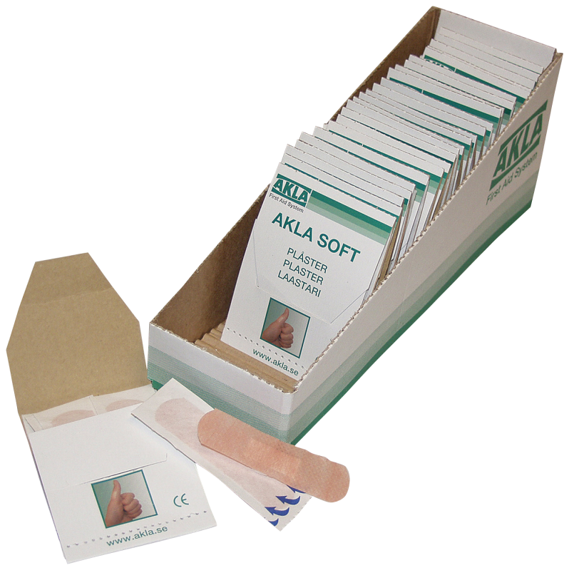 Plåsterplån AKLA Soft Fickförpackning 95124
