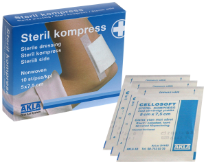 Steril kompress AKLA Cellosoft 94010