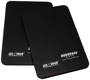 Knäskydd 22X180X200Mm Svart