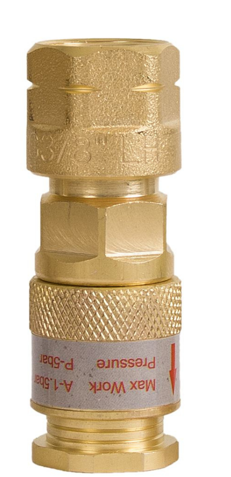 Snabbkoppling oxy - 3/8""