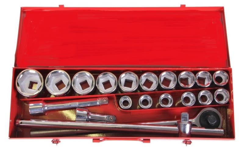 Hylsnyckelsats 3/4"" 19-50mm