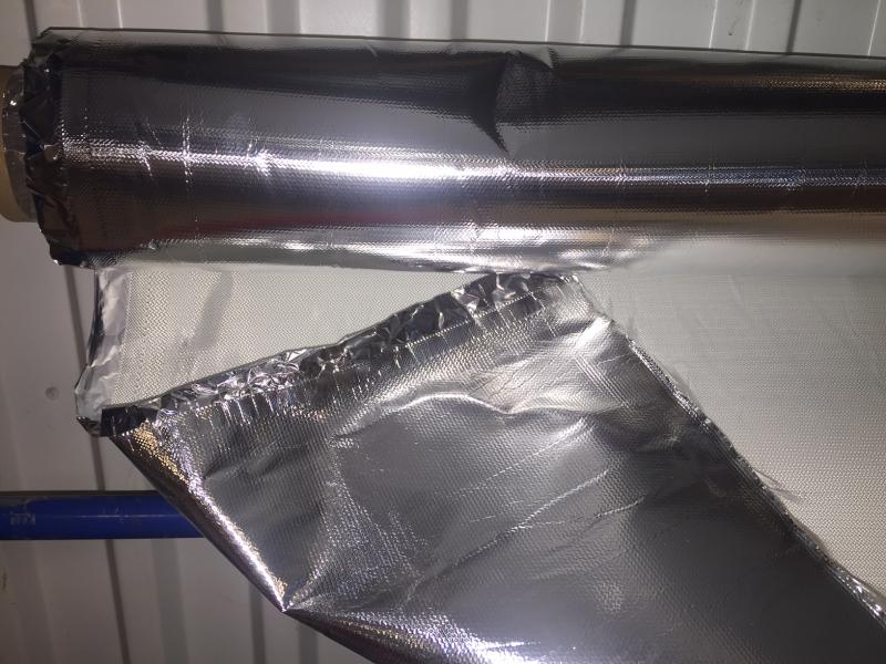 Svetsfilt Alubelagd 100cm x 30meter