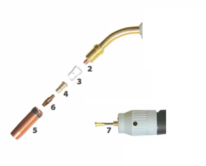 Munstycksadapter M8 501 X2St