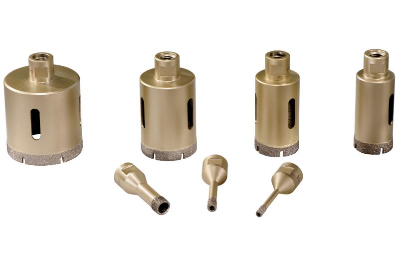 Diamantborrkronor Sats "Dry" 7 St.