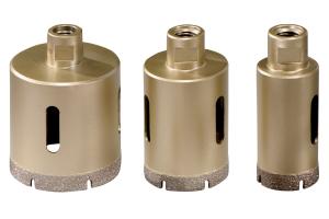 Diamantborrkronor Sats "Dry" 3 St.