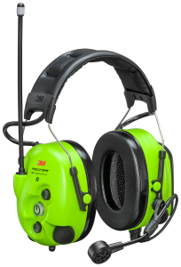 Hörselkåpa 3M Peltor WS LiteCom III Hi-viz Hjässbygel