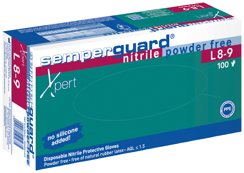 Handske Semp. Nitril Xpert 8-9