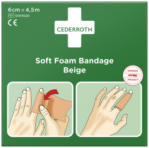 Förband Soft Beige 6cm x 4,5m