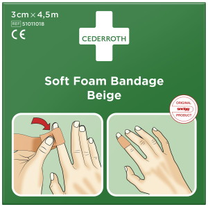 Förband Soft Beige 3 Cmx4,5 M