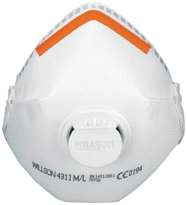 Halvmask Filt Ffp3D V 4311 M/L