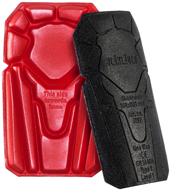 Knäskydd 40271203 Svart/Röd