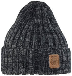 Mössa 21992800 Svartmelerad