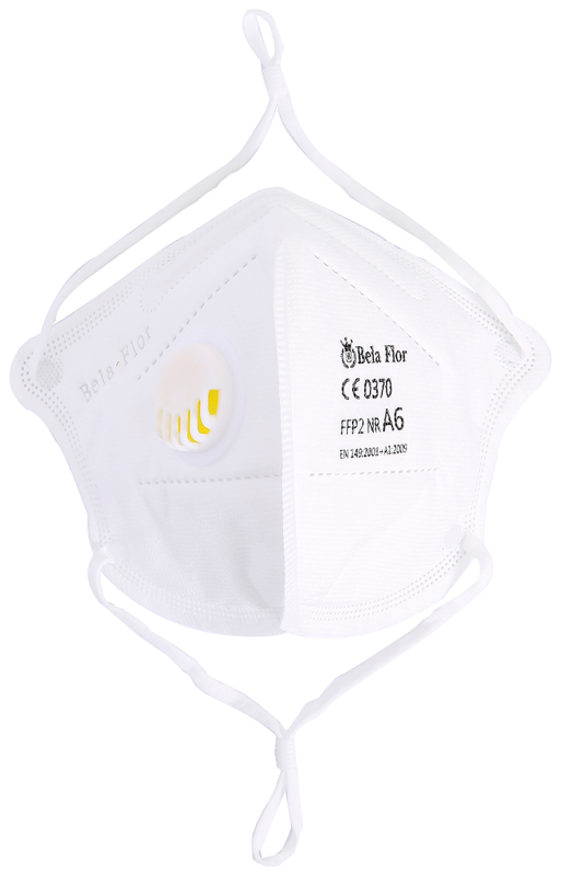 Halvmask Filt Bela A6 Ffp2V 3P