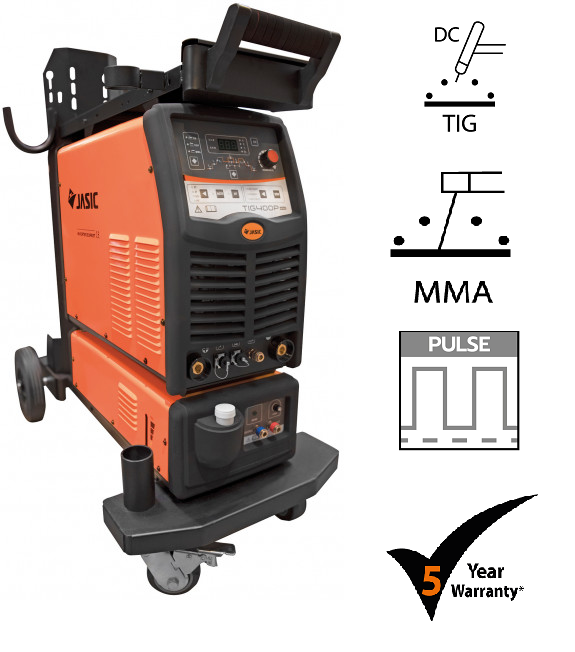 JASIC Pro TIG 400P DC Puls WC | Kraftfull vattenkyld TIG/MMA-svets