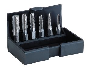 Gängtappsats HSS, M3-M10, rak, sexkantfäste 1/4", VÖLKEL V-Coil