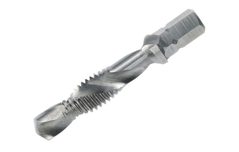 Kombi-gängtapp+borr HSS, M5, sexkantsfäste 1/4", VÖLKEL