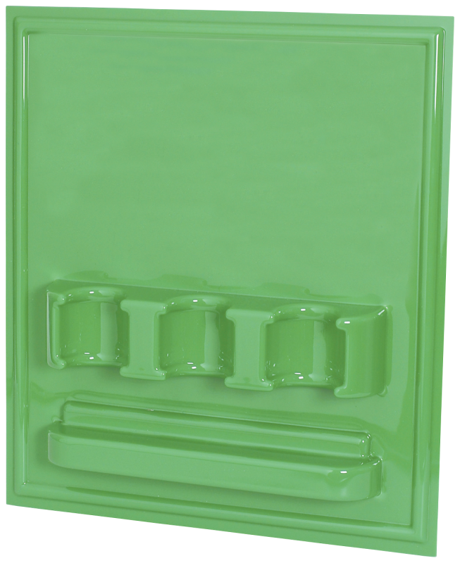 Väggfäste F 3 Ögonduschflaskor