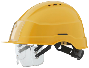 Hjälm Iris 2 Korthållare Gul