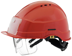 Hjälm Iris 2 Korthållare Röd