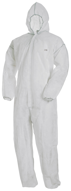 Korttidsoverall Dc10 Vit M