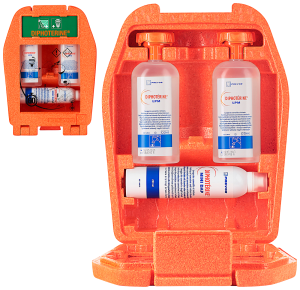 Skåp Diphoterine Orange