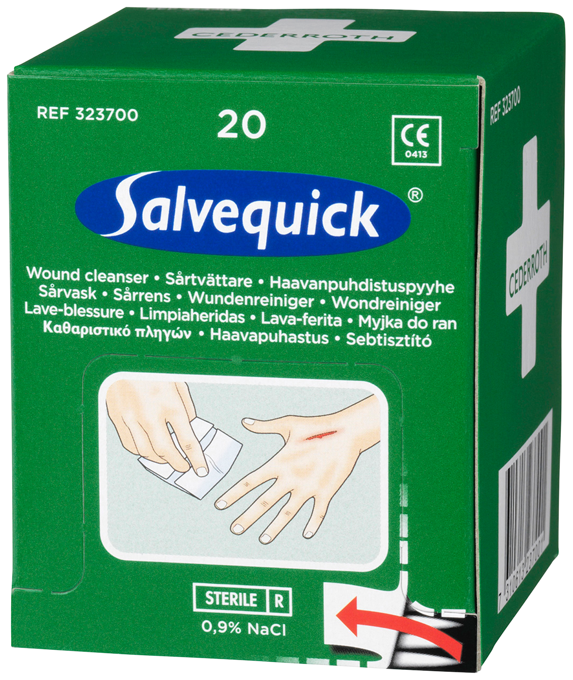 Sårtvättare Salvequick 323700