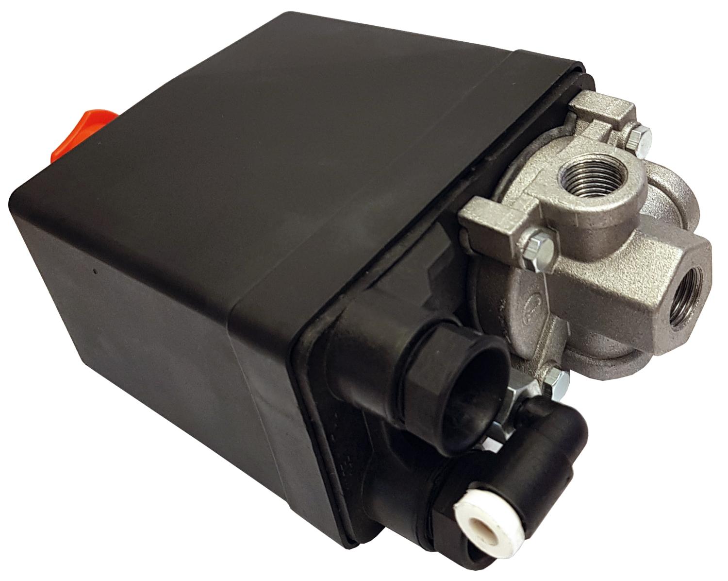 Tryckströmbrytare 3-Fas, 20Amp 12Bar Utan Motorskydd