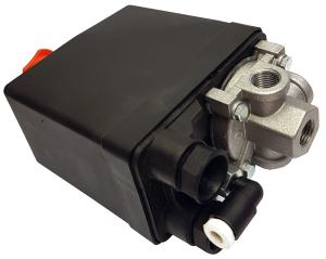 Tryckströmbrytare 3-Fas, 20Amp 12Bar Utan Motorskydd