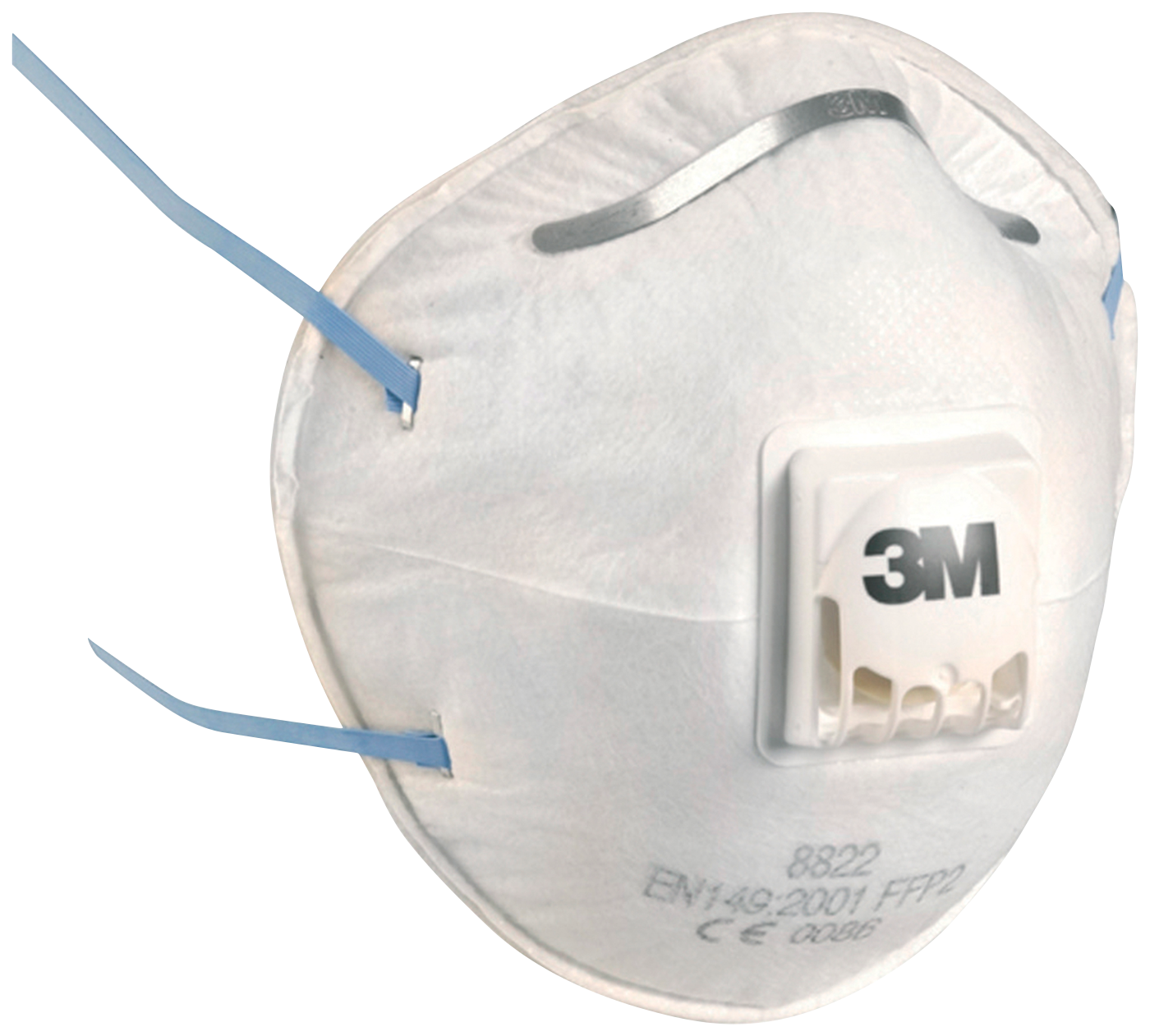 Filtrerande halvmask 3M 8822 FFP2V