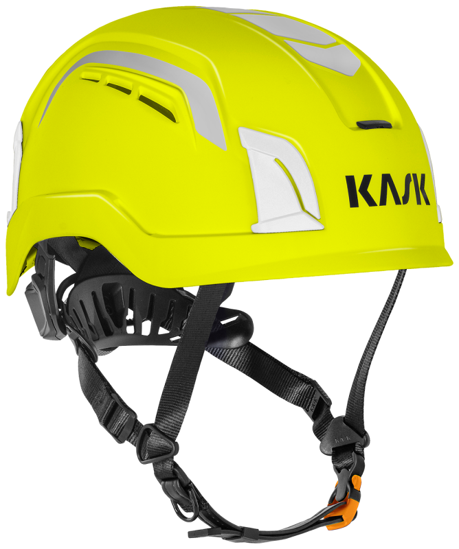 Hjälm Zenith X Air Hiviz Gul