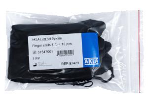 Fingertuta 10-pack, Skinn, AKLA 97429