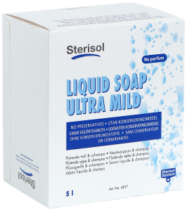 Flytande tvål och schampo Ultra Mild 5 liter