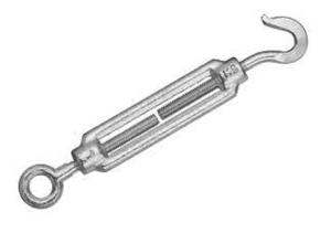 Vantskruv Krok/Ögl Efz 3/16 M5