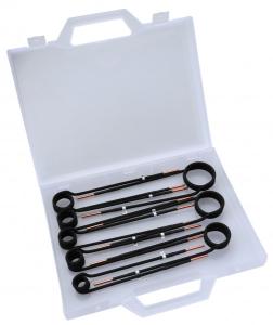 Komplett set med 8st 90° coils 15-45 mm