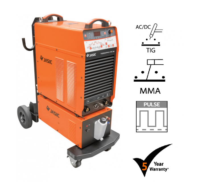 Invertersvets JASIC Pro Tig 500P AC/DC Puls Digital WC