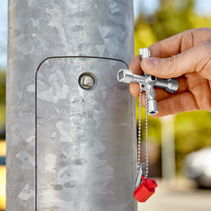 Apparatskåpsnyckel, 76 mm, Knipex