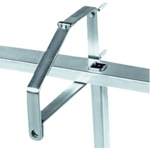 Steghållare, låsbar