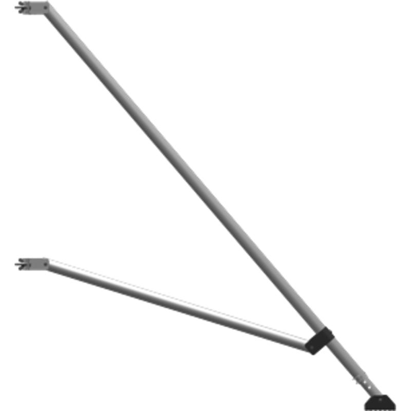 Stödben teleskopiska S-Plus