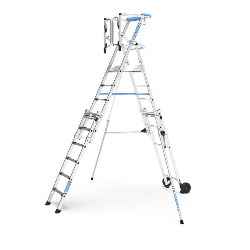Teleskopisk plattform 6-9 steg, ZAP Masterflex Plus S