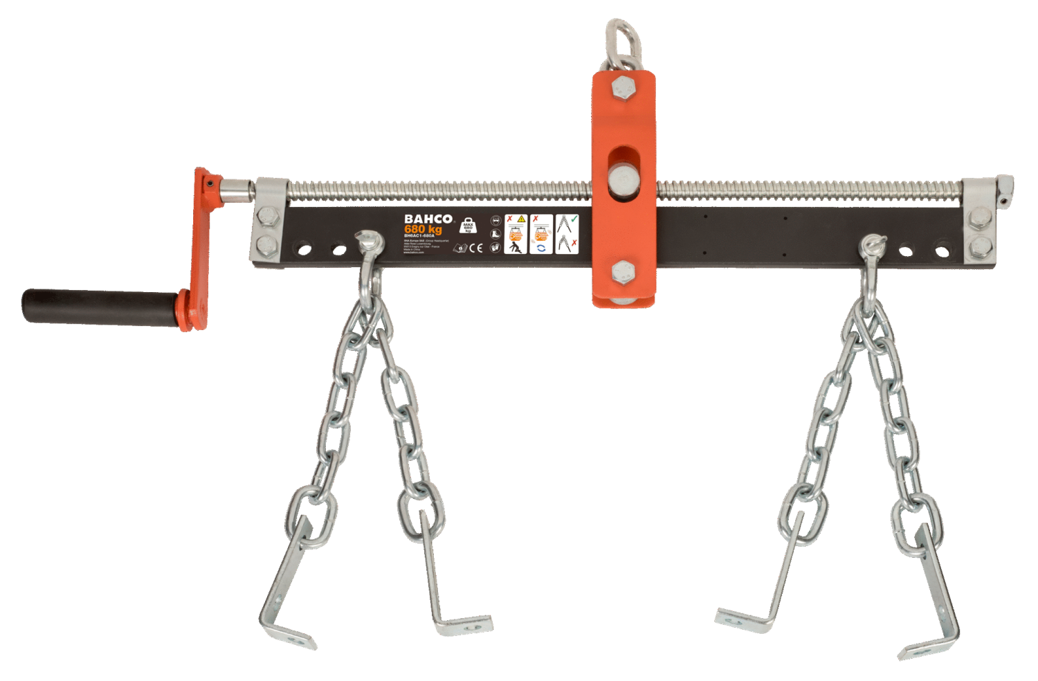 Motorlyft med lastbalansering 680 kg, Bahco