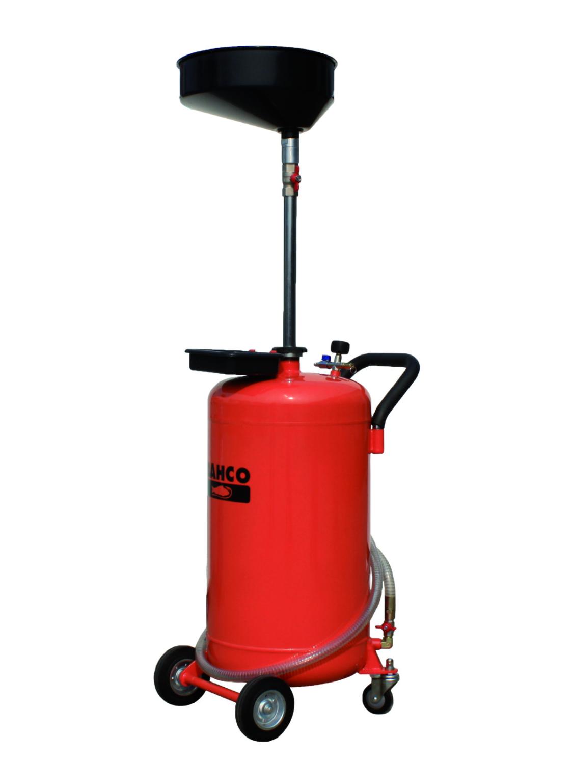 Spilloljeuppsamlare med behållare på 90 liter