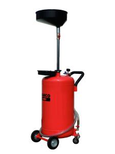 Spilloljeuppsamlare med behållare på 90 liter