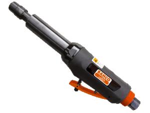 Tryckluftsdriven filmaskin, 6 mm chuck, långt mothåll och gummigrepp