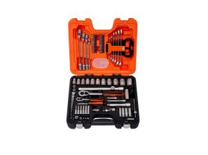 Hylsnyckelsats 1/4" och 1/2", 92 delar, Bahco