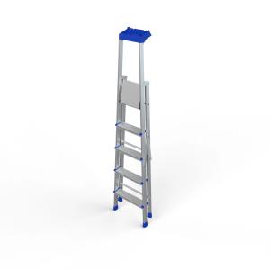 Pro Smart trappstege, 5 steg, plh 1,24 m